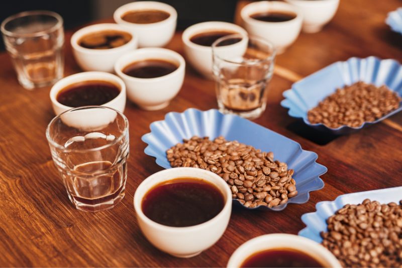 Cup Tasting (also known as Cupping) and Japan Cup Tasters Championship
