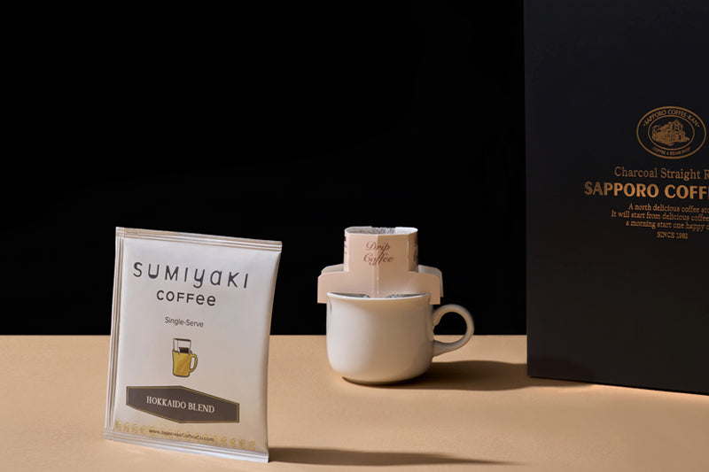 Hokkaido Blend: Charcoal-Roasted Pour-Over Coffee – Japanese