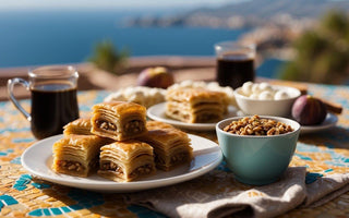 Mediterranean Desserts with Coffee