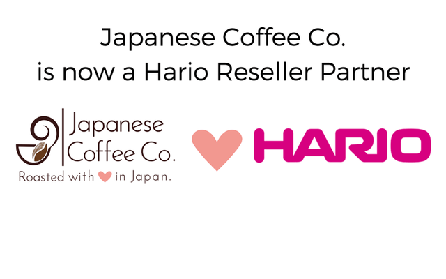 Japanese Coffee Co. is now a Hario Reseller Partner