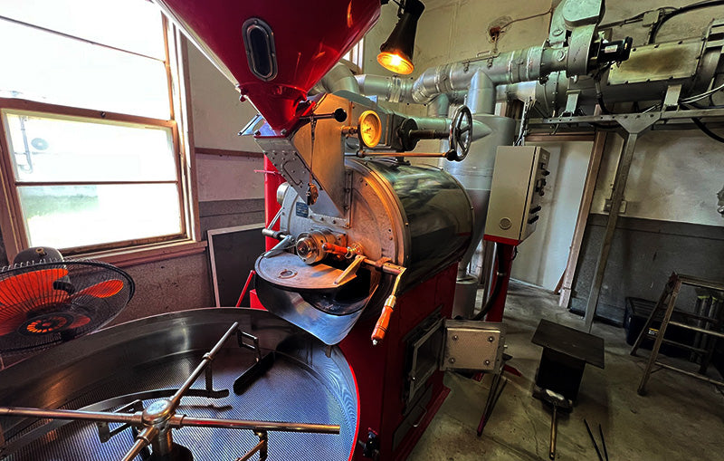 How a Sumiyaki Roaster Machine Works: Inside the Japanese Charcoal Roasting Process