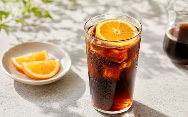 Hokkaido Orange Iced Americano